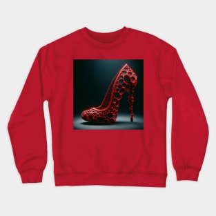 Red Shoe Crewneck Sweatshirt